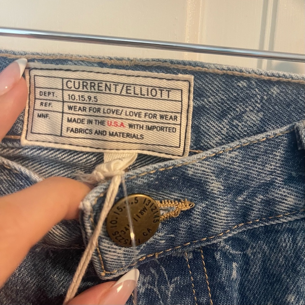 NWT Current Elliott Original Straight Mojave Viney Floral 32 Cottagecore Boho - Picture 5 of 13